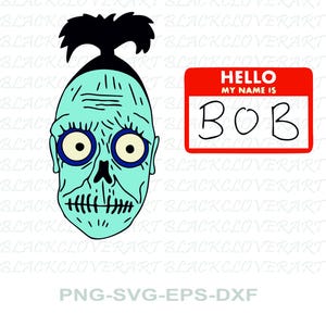 Bob Beetlejuice svg, Shrunken Head svg, Beetlejuice svg