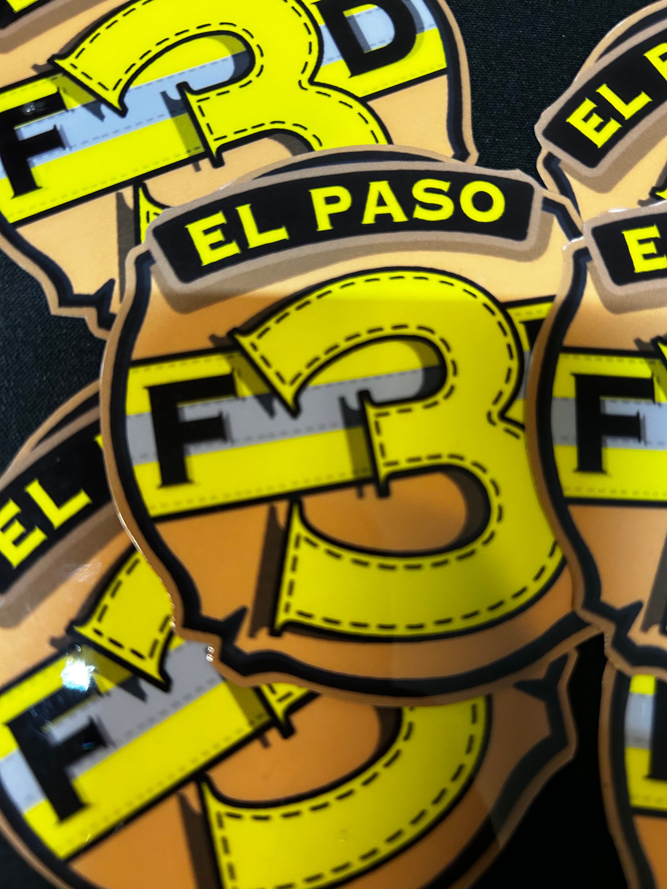 Custom FD, Firestation Number Bunker Gear Stickers - Etsy