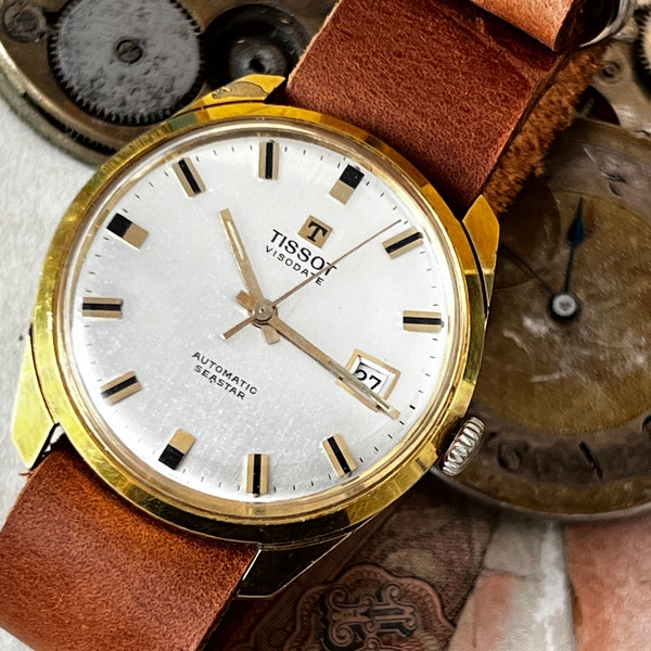 Automatisch Tissot Visodate Zwitsers horloge Vintage Collectible Zeldzaam