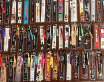 VHS Bookmarks | Movie Bookmark | Movie gifts | Book GiftsVHS Bookmarks | Movie Bookmark | Movie gifts | Book Gifts