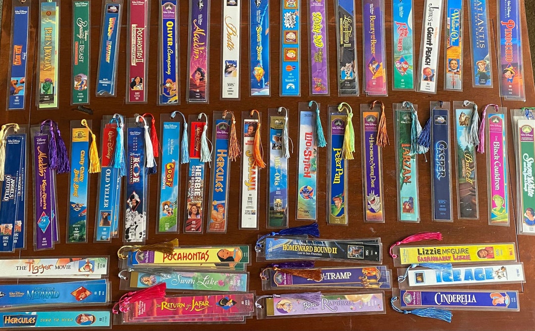 VHS Bookmarks Movie Bookmark Movie Gifts Book Giftsvhs Bookmarks Movie