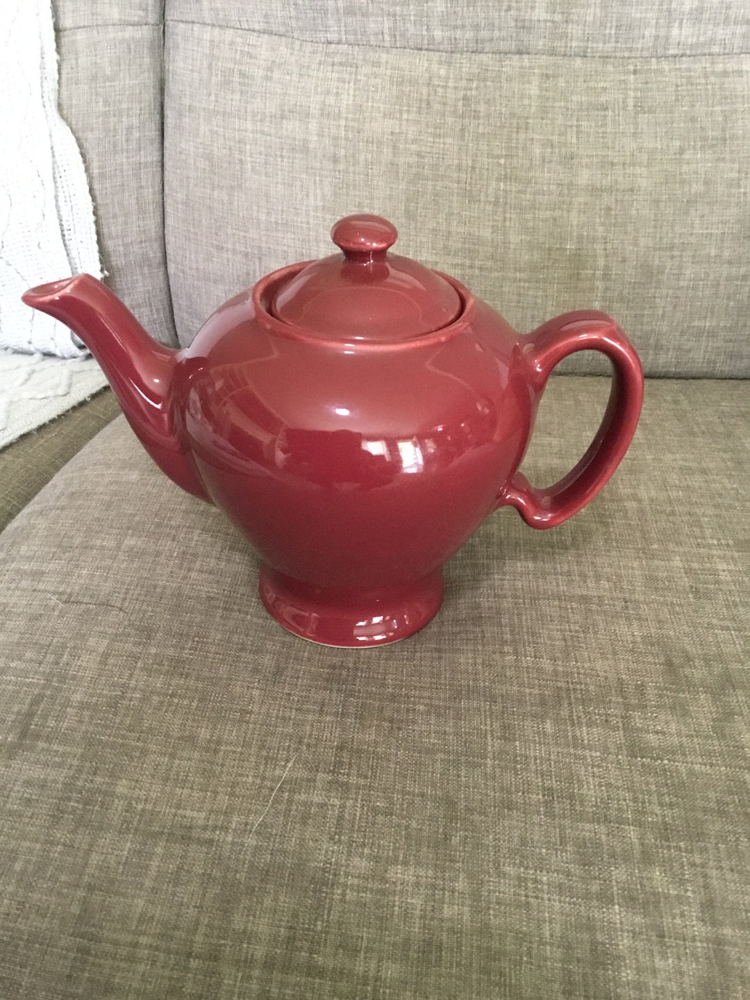 Mccormick Old Rose Teapot Etsy