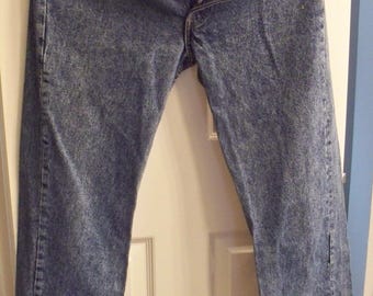 1965 Levi 501 Button Fly Jeans - Acid Washed Like New! #6