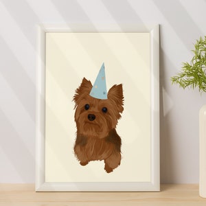 Custom Cartoon Pet Portrait, Pet Lovers Gift, Dog Illustration, Pet Memorial Portrait, Custom Dog Portrait, Dog Birthday Gift image 8