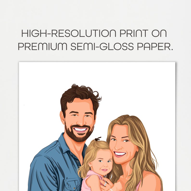 Add-On Framing or Print for Portraits - Handcrafted Walnut Wood Frame image 9