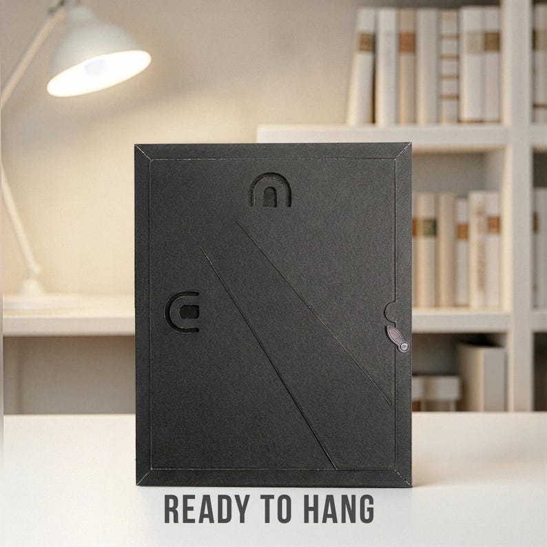 Add-On Framing or Print for Portraits - Handcrafted Walnut Wood Frame image 6