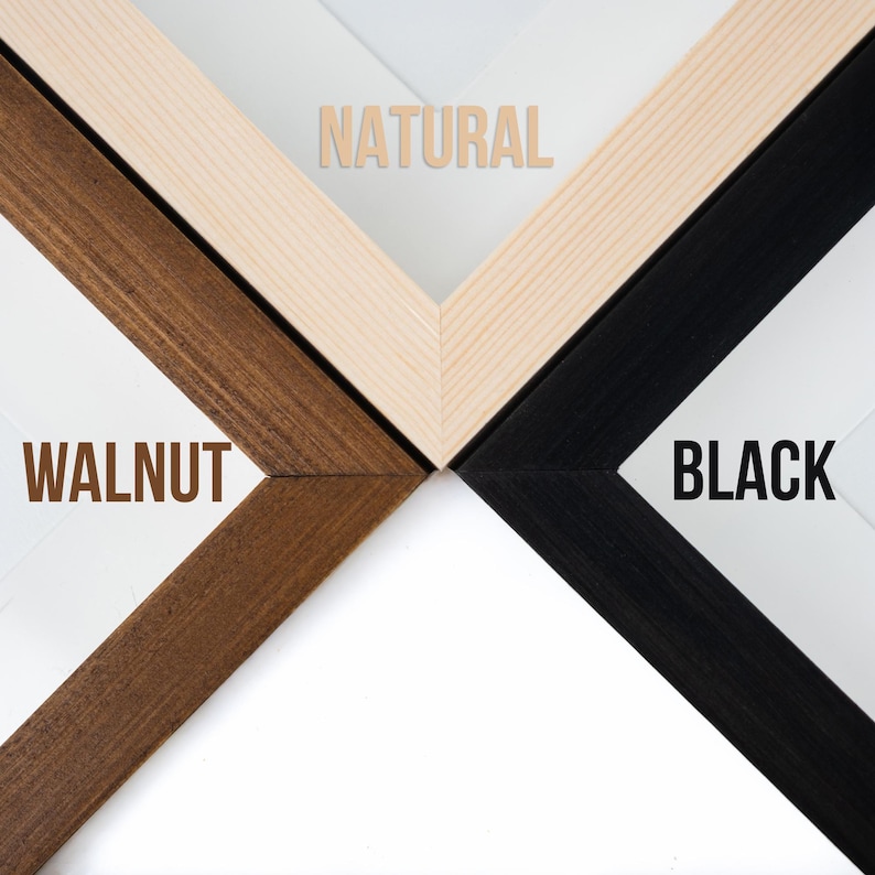 Add-On Framing or Print for Portraits - Handcrafted Walnut Wood Frame image 3