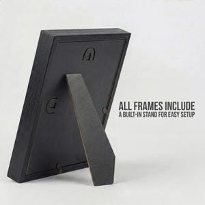 Add-On Framing or Print for Portraits - Handcrafted Walnut Wood Frame image 4