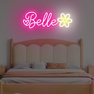 Custom Name Neon Sign, Neon Sign Bedroom, Teens Boys Room Decor Girls Nursery Sign, Gift for Kids, Dorm Wall Decor, Christmas Gifts