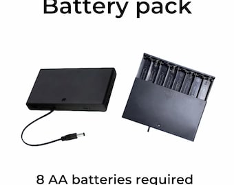 Aggiornamento a batteria per insegna al neon, pacco batteria