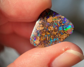 Solid Australian Opal Cabochon