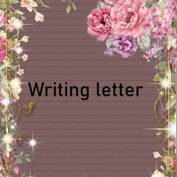 fancy paper for letter writing Floral Printable Letter Paper, Line Sheet, Floral Printable Letter Paper, Writing Paper Printable, Letter Writing Set