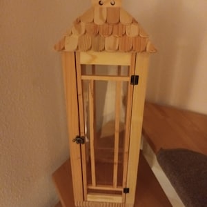 Lantern, wooden lantern, gift