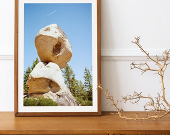 35mm Film Photography Print || Balancing Rock, Lake Tahoe, California