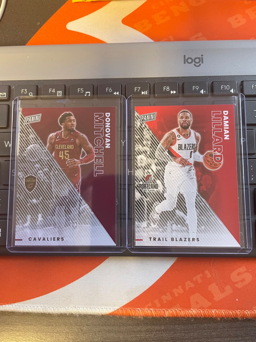 Donavan Mitchell & Damian Lillard 2023 Panini Fathers Day Etsy