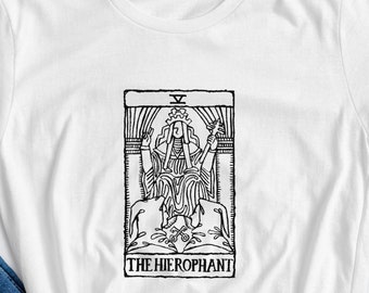 The Hierophant Tarot Card Women's short sleeve t-shirt