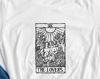 The Lovers Tarot Card Women's short sleeve t-shirt