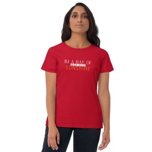Ray Of Sunshine Women&#39;s short sleeve t-shirt