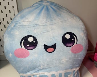 Kawaii Dumpling Pillow | Smiling Face Plush Toy