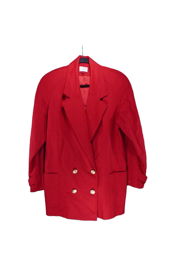 Wool Red Coat Susan Bristol