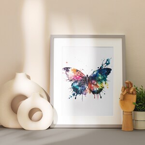 Butterfly Print, Printable Wall Art, Butterfly Wall Art, Bedroom Decor, Butterfly Decor Wall Art, Dorm Decor