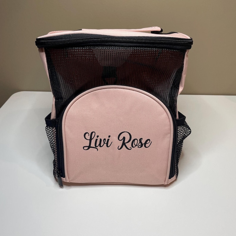 Graduation gift personalize shower caddy monogrammed mesh organizer quick dry bag custom travel kit dorm shower tote college acceptance gift image 13