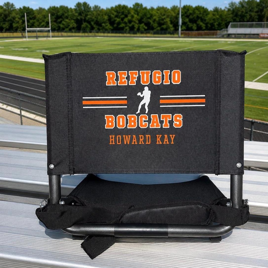 Personalized Stadium Chair Custom Bleacher Seat Folding Stadium Seats ...