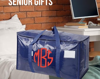 Personalized Storage Bags Dorm Essentials College Student Moving Supplies Storage Solution Closet Organization System Container Large