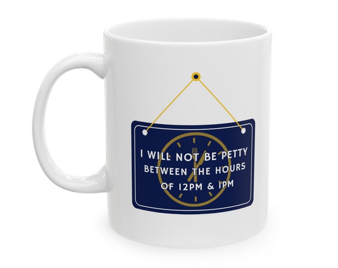Petty Break | Sarcastic Quotes Coffee Mug 11oz - 15oz | Funny Gift Mugs