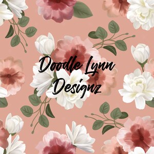 Floral seamless pattern, Floral seamless file repeating pattern, hand painted flower pattern