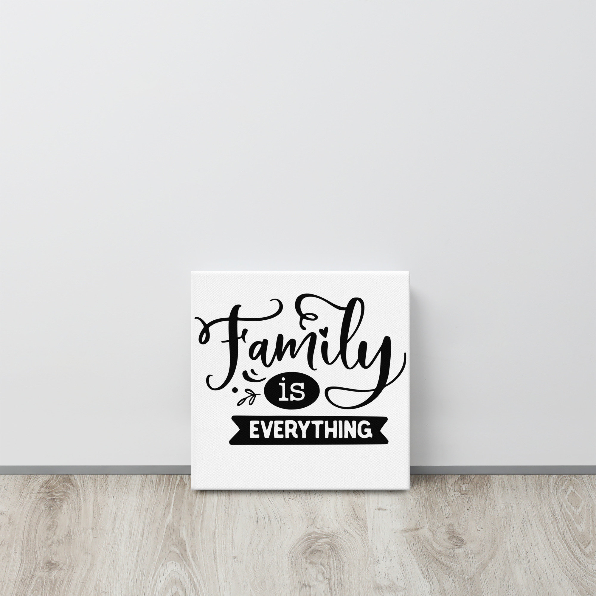 Family is Everything Wall Art Thin Canvas Etsy