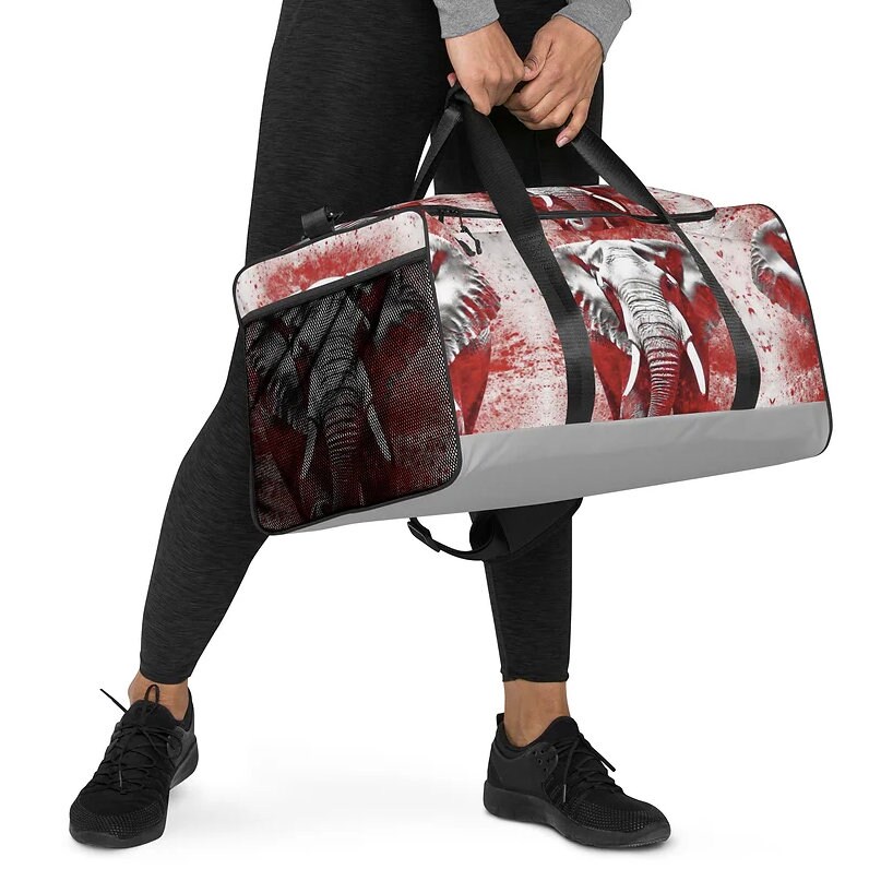 DST Elephant Duffle Bag Etsy