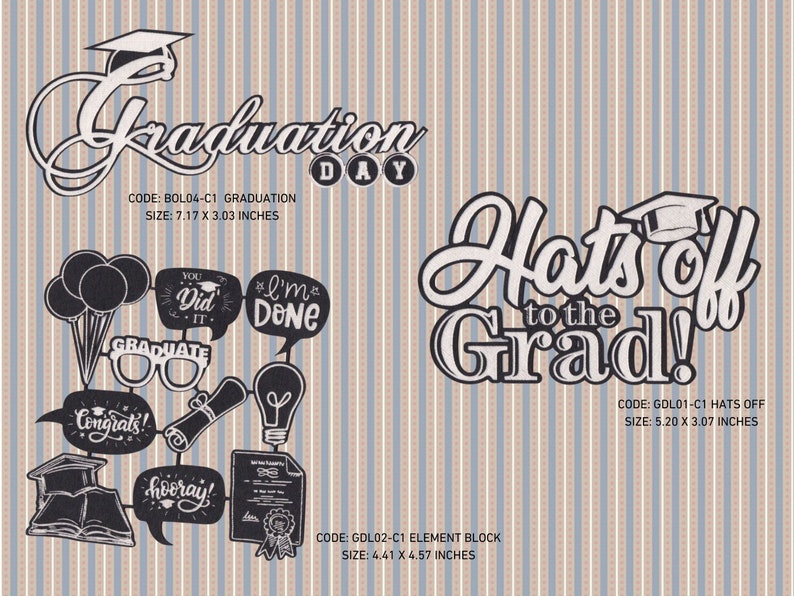 Graduation Double Scrapbook Kit Etsy