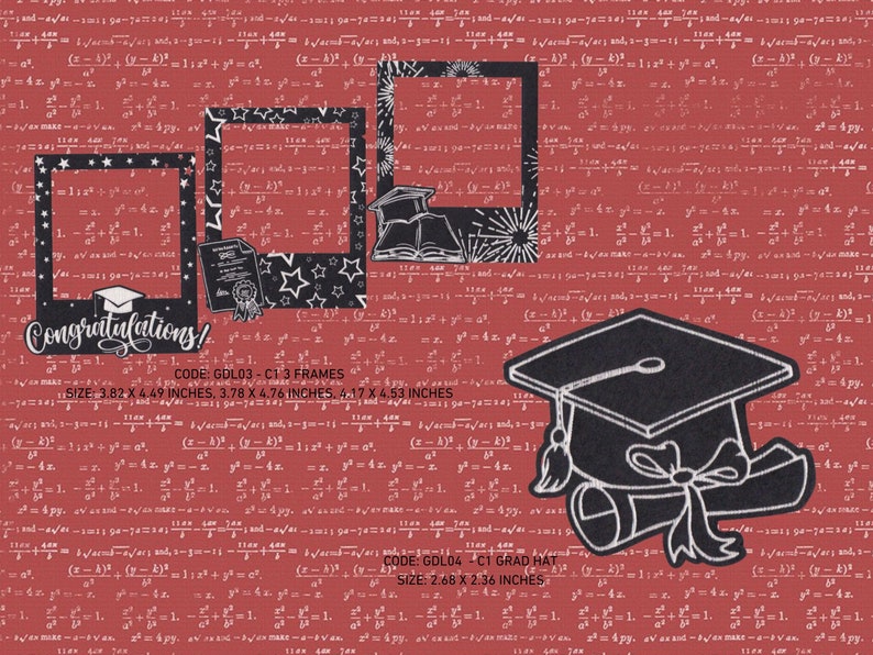 Graduation Double Scrapbook Kit Etsy