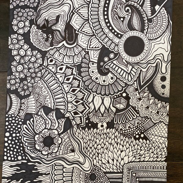 Sharpie Art - Etsy