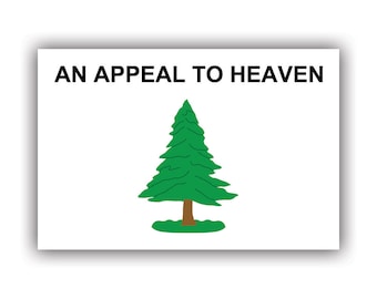 Appeal to Heaven Flag Sticker - Decal - American Made - UV Protected - the tree flag american revolution
