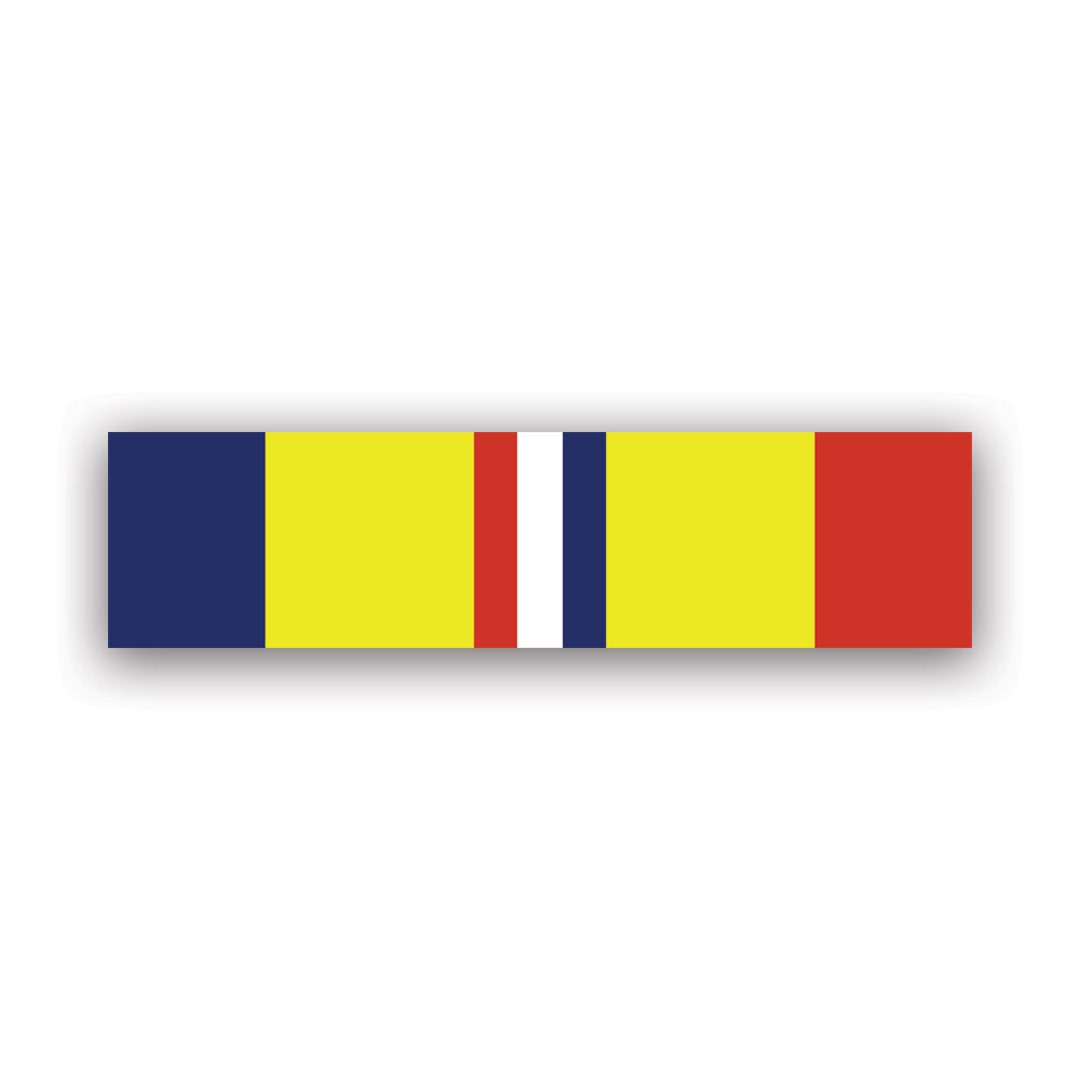 Combat Action Ribbon Sticker CAR Combat Action Service Ribbon Sticker - Decal - American Made - UV ...