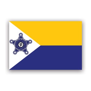 Secret Service Flag Sticker - Decal - American Made - UV Protected u.s. us homeland security federal law enforcement