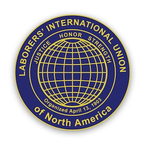 Laborers Union Sticker - Decal - American Made - UV Protected labor unions international working man