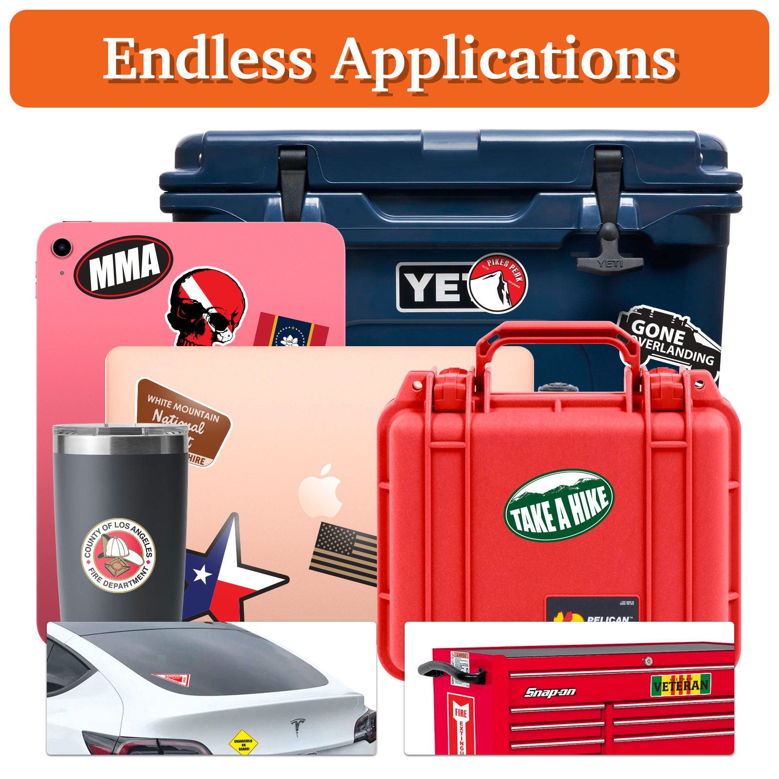 Bigfoot In Montana MT Sticker – Heart Sticker Company - Foto 10