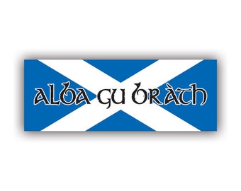 Scotland Forever Sticker - Sticker - American Made - UV Protected - alba gu brˆth brath indépendance écossaise