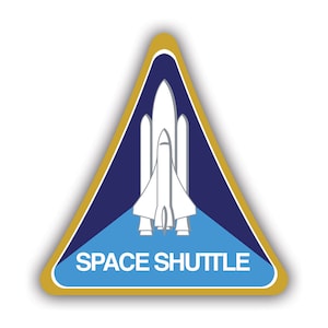 Space Shuttle Program Sticker - Decal - American Made - UV Protected seal mission patch space exploration outerspace outer space