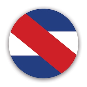 Uruguayan Roundel Sticker - Decal - American Made - UV Protected fau uruguay ury uy air force national insignia military aircraft