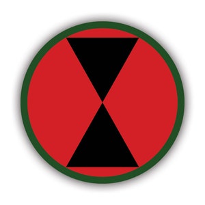 7th Infantry Division Sticker - Decal - American Made - UV Protected - joint base lewis-mcchord