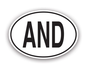 OVAL Sticker Flag Country Code Bumper Decal Car Germany German D