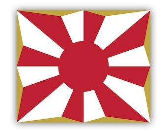 Japan Self-Defense Forces Flag Sticker - Decal - American Made - UV Protected jsdf japanese armed forces law 1954 army