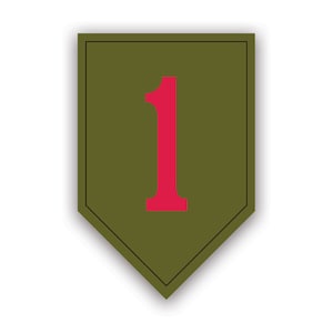 Big Red One Patch. Ww2 - Etsy