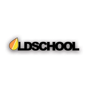 Old School Badge Sticker - Decal - American Made - UV Protected - jdm koleshiya skool elder driver japanese japan