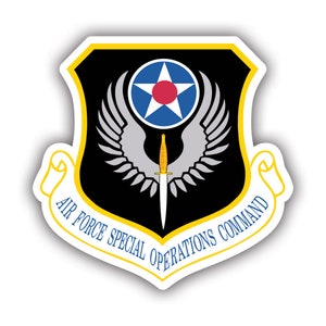 Air Force Special Operations Command Sticker - Decal - American Made - UV Protected - ussocom afsoc specops spec ops