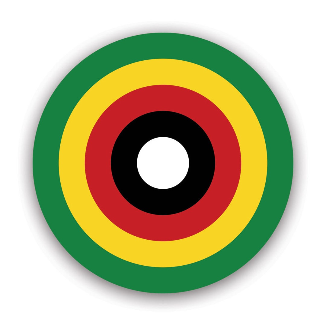 Air Force of Zimbabwe Roundel Sticker - Decal - American Made - UV ...